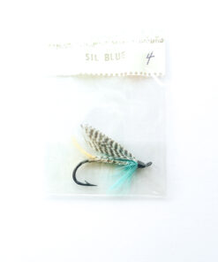 Hardy of Alnwick, Silver Blue, Fully Dressed Salmon Fly 4 (Unused, In Original Sealed Packet, c.1960s)