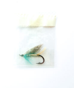 Alternative view of Hardy of Alnwick, Silver Blue, Fully Dressed Salmon Fly 4 (Unused, In Original Sealed Packet, c.1960s)
