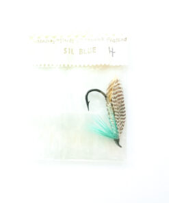Hardy of Alnwick, Silver Blue, Fully Dressed Salmon Fly 4 (Unused, In Original Sealed Packet, c.1960s)