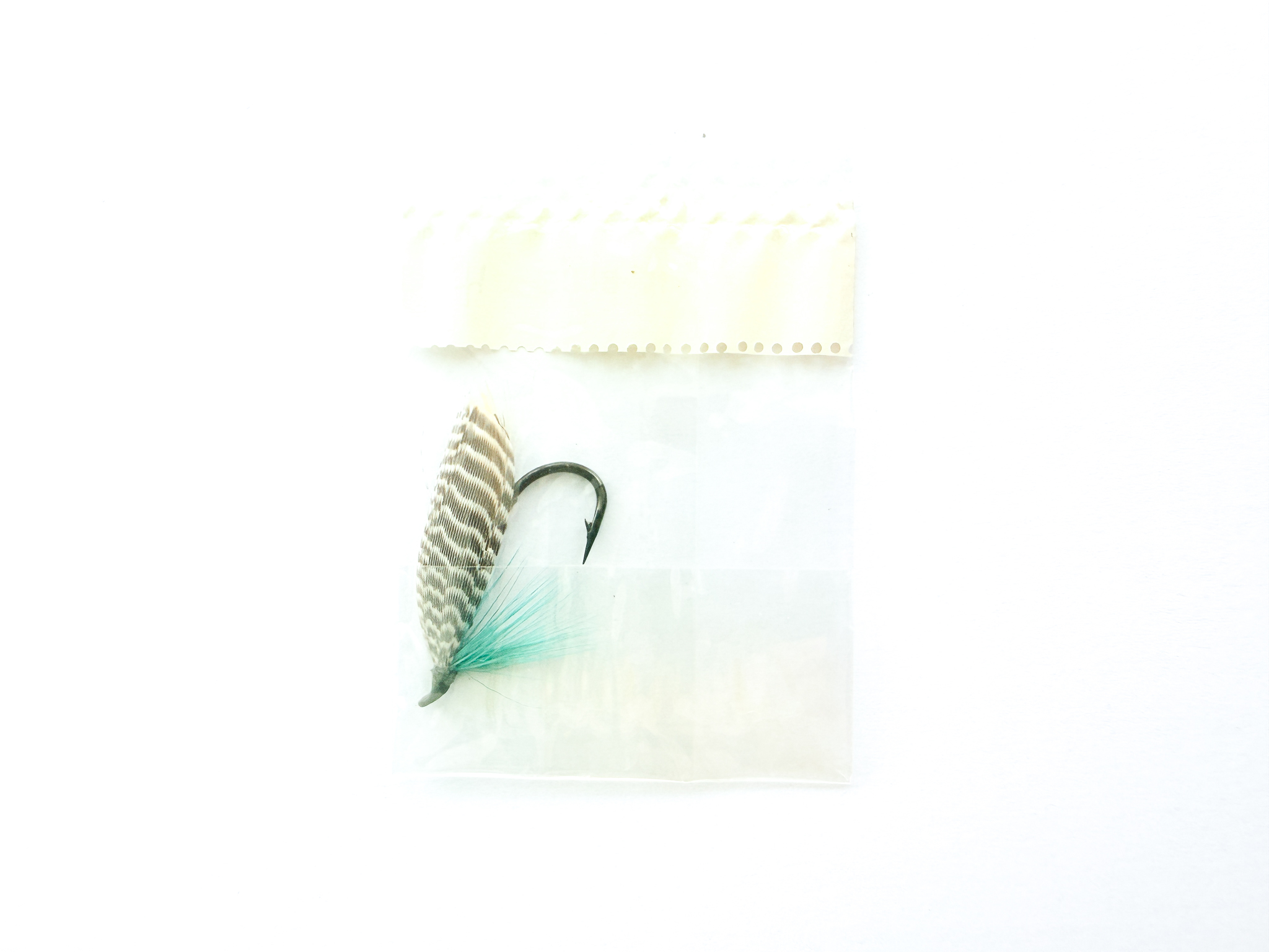 Hardy of Alnwick, Silver Blue, Fully Dressed Salmon Fly 4 (Unused, In Original Sealed Packet, c.1960s) - Image 2