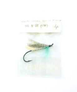 Hardy of Alnwick, Silver Blue (LW), Fully Dressed Salmon Fly 4 (Unused, In Original Sealed Packet, c.1960s)