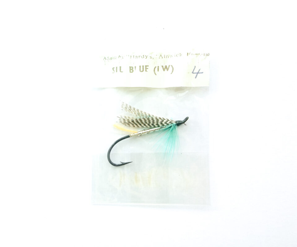 Hardy of Alnwick, Silver Blue (LW), Fully Dressed Salmon Fly 4 (Unused, In Original Sealed Packet, c.1960s)