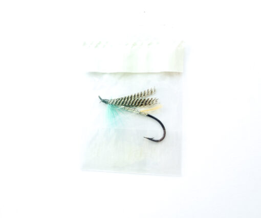 Alternative view of Hardy of Alnwick, Silver Blue (LW), Fully Dressed Salmon Fly 4 (Unused, In Original Sealed Packet, c.1960s)