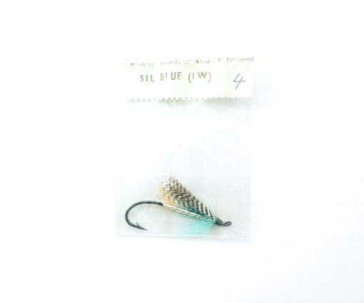 Hardy of Alnwick, Silver Blue (LW), Fully Dressed Salmon Fly 4 (Unused, In Original Sealed Packet, c.1960s)
