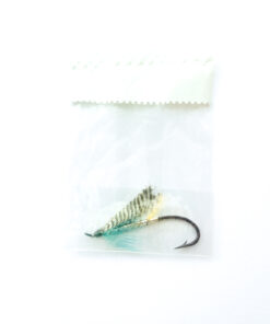 Alternative view of Hardy of Alnwick, Silver Blue (LW), Fully Dressed Salmon Fly 4 (Unused, In Original Sealed Packet, c.1960s)