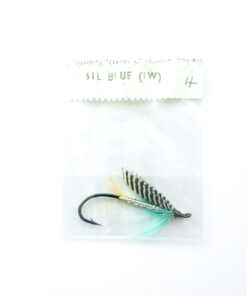 Hardy of Alnwick, Silver Blue (LW), Fully Dressed Salmon Fly 4 (Unused, In Original Sealed Packet, c.1960s)
