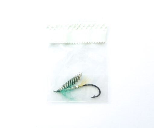 Alternative view of Hardy of Alnwick, Silver Blue (LW), Fully Dressed Salmon Fly 4 (Unused, In Original Sealed Packet, c.1960s)