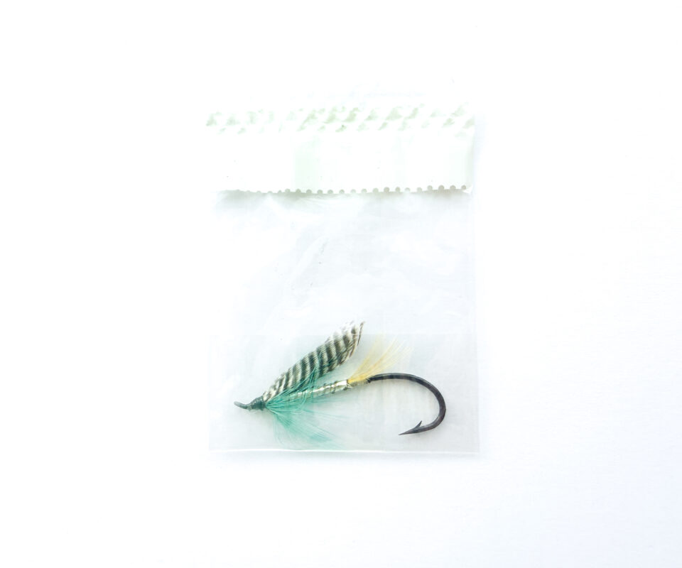 Alternative view of Hardy of Alnwick, Silver Blue (LW), Fully Dressed Salmon Fly 4 (Unused, In Original Sealed Packet, c.1960s)