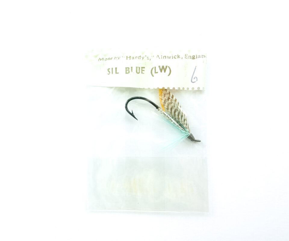 Hardy of Alnwick, Silver Blue (LW), Fully Dressed Salmon Fly 6 (Unused, In Original Sealed Packet, c.1960s)