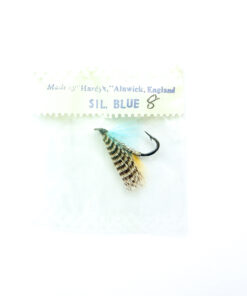 Hardy of Alnwick, Silver Blue, Fully Dressed Salmon Fly 8 (Unused, In Original Sealed Packet, c.1960s)