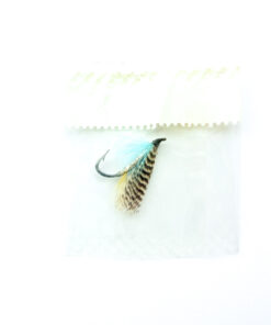Alternative view of Hardy of Alnwick, Silver Blue, Fully Dressed Salmon Fly 8 (Unused, In Original Sealed Packet, c.1960s)