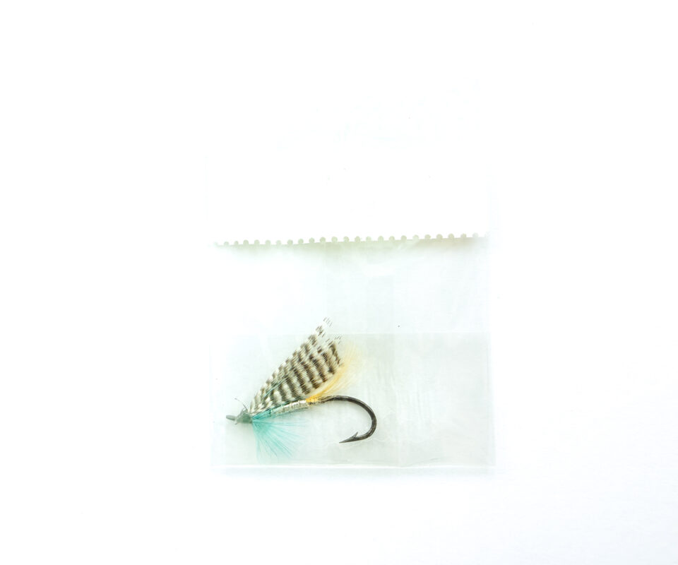 Alternative view of Hardy of Alnwick, Silver Blue (LW), Fully Dressed Salmon Fly 8 (Unused, In Original Sealed Packet, c.1960s)