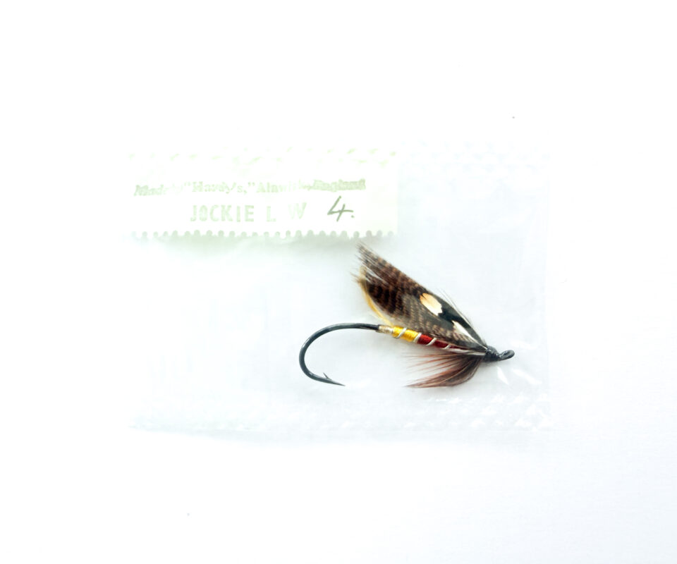 Hardy of Alnwick, Jockie (LW), Fully Dressed Salmon Fly 4 (Unused, In Original Sealed Packet, c.1960s)