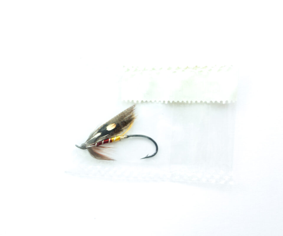 Alternative view of Hardy of Alnwick, Jockie (LW), Fully Dressed Salmon Fly 4 (Unused, In Original Sealed Packet, c.1960s)