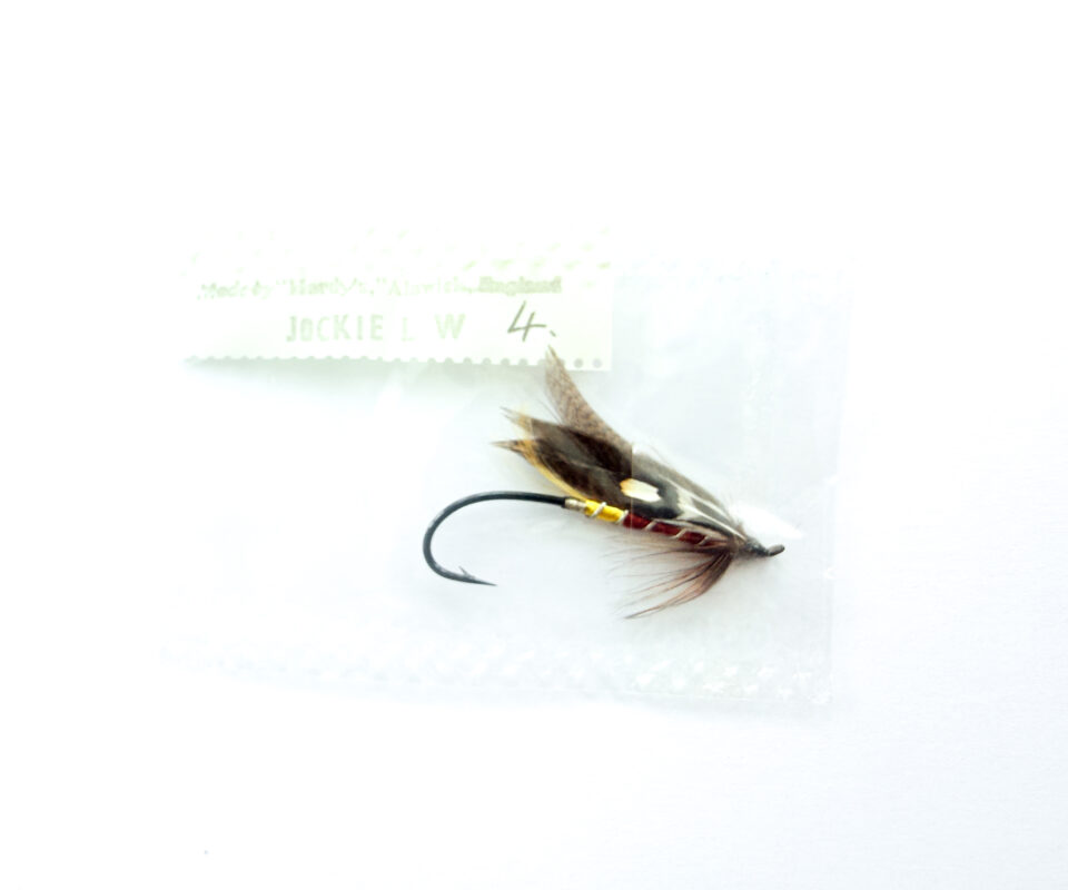 Hardy of Alnwick, Jockie (LW), Fully Dressed Salmon Fly 4 (Unused, In Original Sealed Packet, c.1960s)
