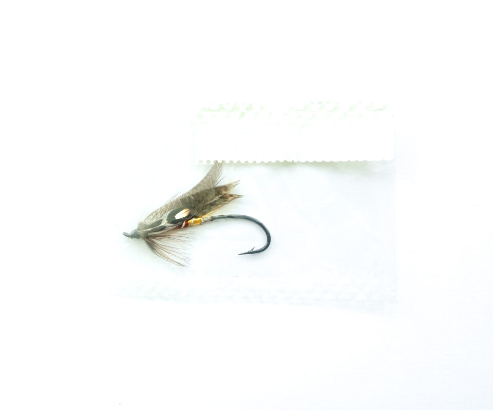 Alternative view of Hardy of Alnwick, Jockie (LW), Fully Dressed Salmon Fly 4 (Unused, In Original Sealed Packet, c.1960s)