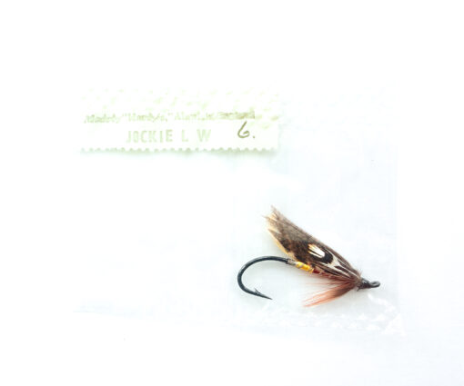 Hardy of Alnwick, Jockie (LW), Fully Dressed Salmon Fly 6 (Unused, In Original Sealed Packet, c.1960s)