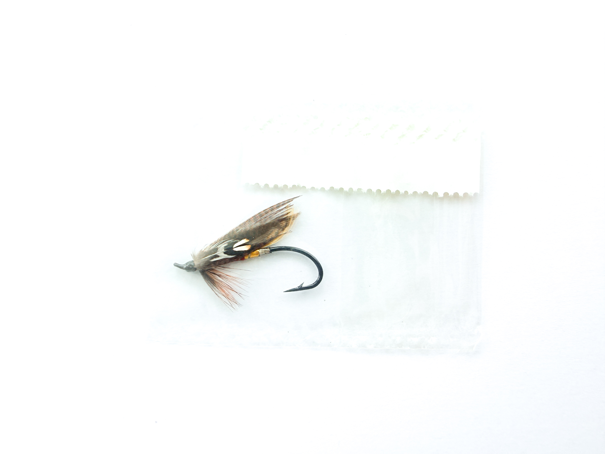 Hardy of Alnwick, Jockie (LW), Fully Dressed Salmon Fly 6 (Unused, In Original Sealed Packet, c.1960s) - Image 2