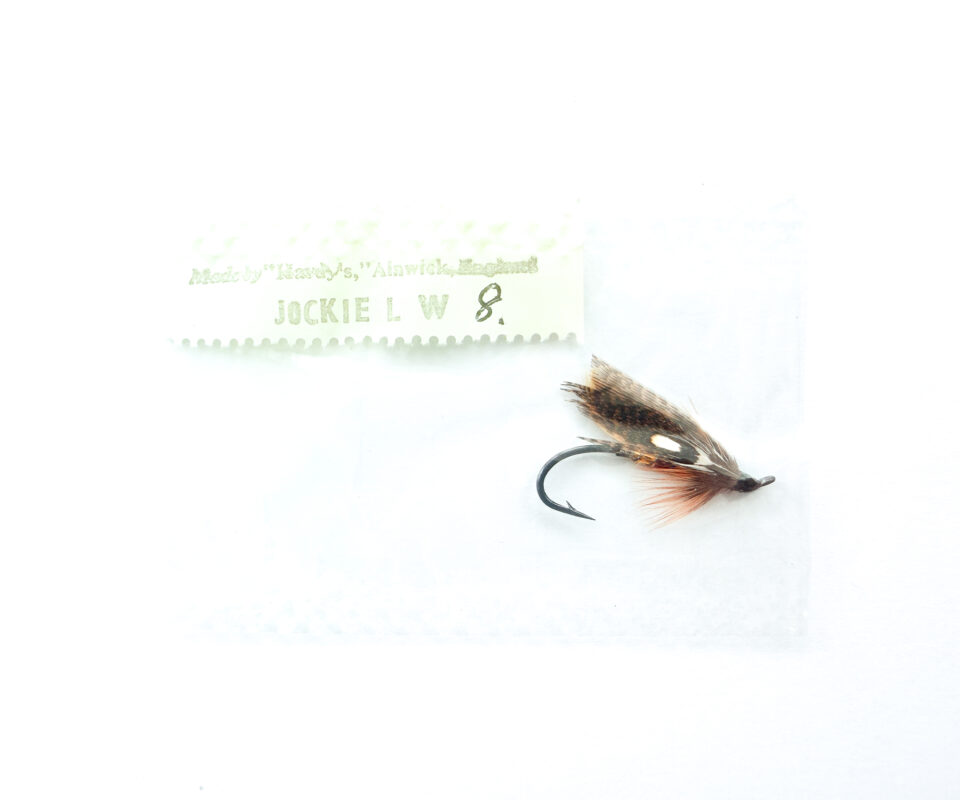 Hardy of Alnwick, Jockie (LW), Fully Dressed Salmon Fly 8 (Unused, In Original Sealed Packet, c.1960s)