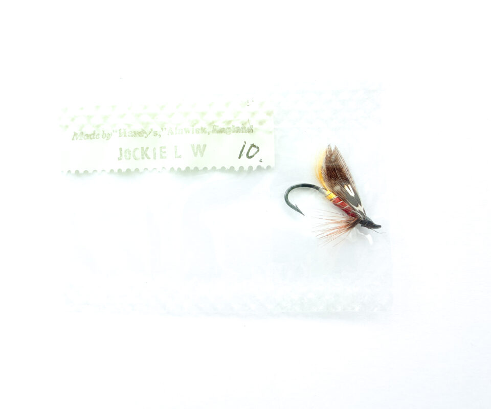 Hardy of Alnwick, Jockie (LW), Fully Dressed Salmon Fly 10 (Unused, In Original Sealed Packet, c.1960s)