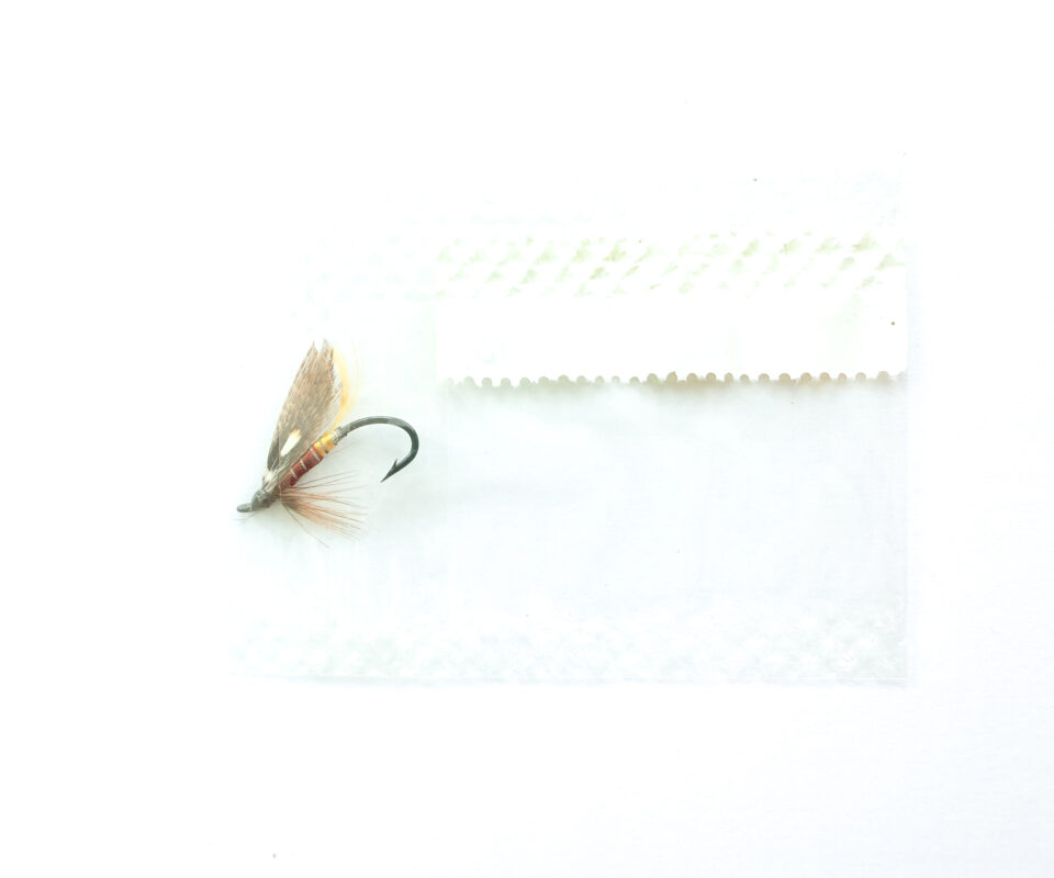 Alternative view of Hardy of Alnwick, Jockie (LW), Fully Dressed Salmon Fly 10 (Unused, In Original Sealed Packet, c.1960s)