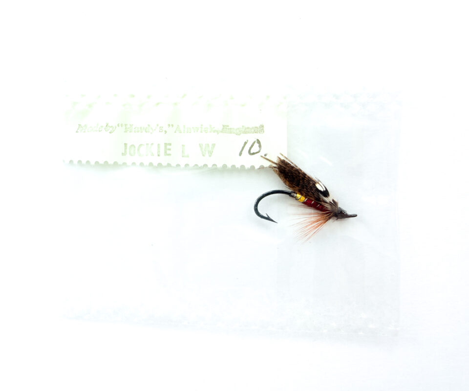 Hardy of Alnwick, Jockie (LW), Fully Dressed Salmon Fly 10 (Unused, In Original Sealed Packet, c.1960s)
