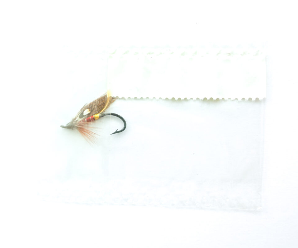 Alternative view of Hardy of Alnwick, Jockie (LW), Fully Dressed Salmon Fly 10 (Unused, In Original Sealed Packet, c.1960s)