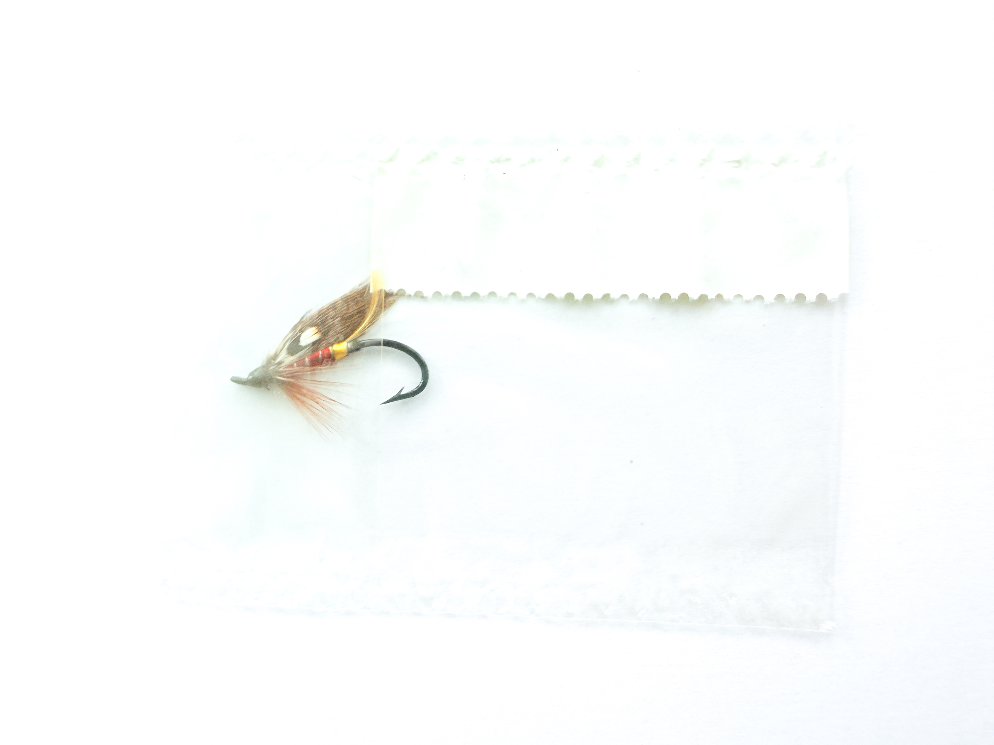 Hardy of Alnwick, Jockie (LW), Fully Dressed Salmon Fly 10 (Unused, In Original Sealed Packet, c.1960s) - Image 2