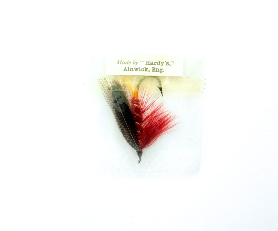 Hardy of Alnwick, Fiery Brown, Fully Dressed Salmon Fly 1 (Unused, In Original Sealed Packet, c.1960s)