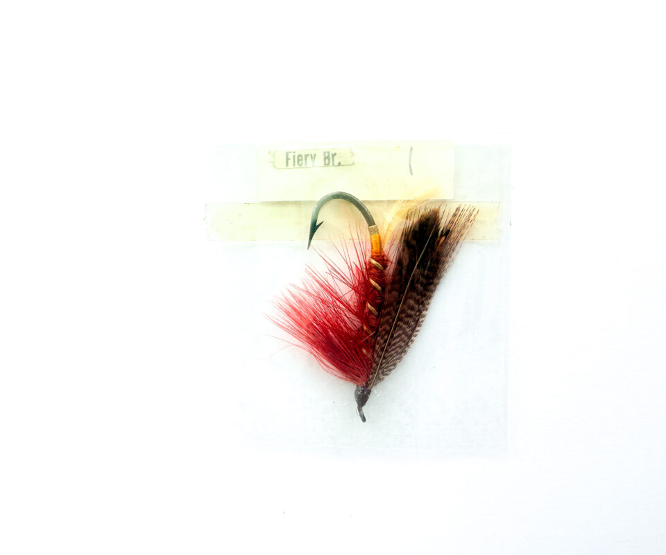 Alternative view of Hardy of Alnwick, Fiery Brown, Fully Dressed Salmon Fly 1 (Unused, In Original Sealed Packet, c.1960s)