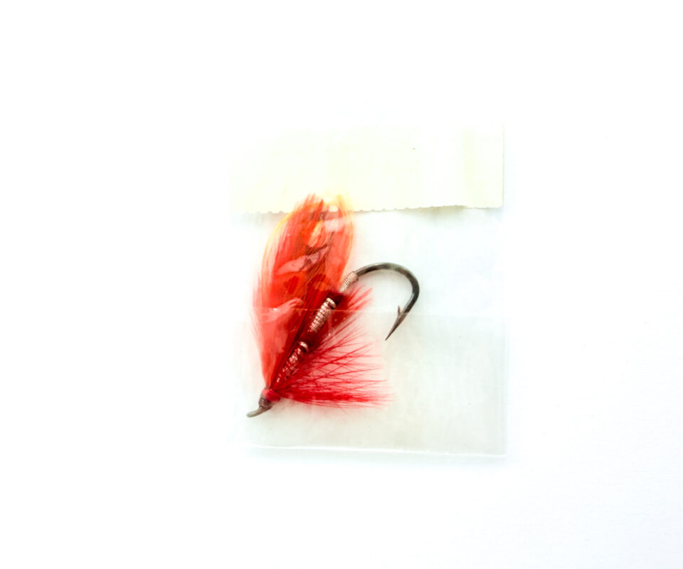 Alternative view of Hardy of Alnwick, Redy Sandy, Fully Dressed Salmon Fly 1 (Unused, In Original Sealed Packet, c.1960s)
