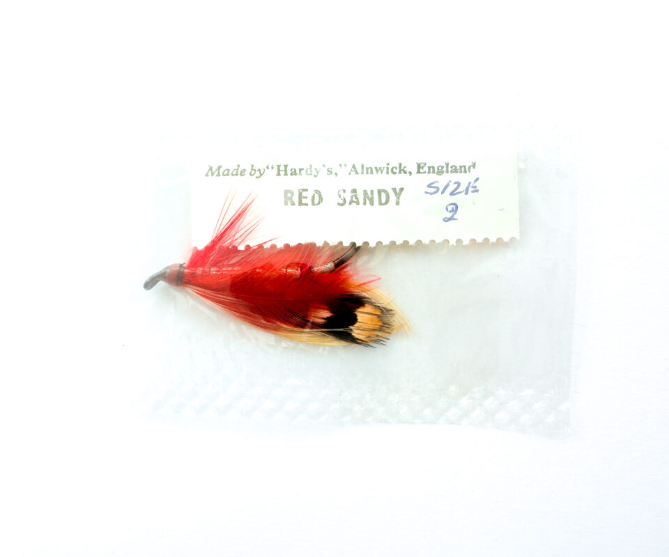 Hardy of Alnwick, Redy Sandy, Fully Dressed Salmon Fly 2 (Unused, In Original Sealed Packet, c.1960s)