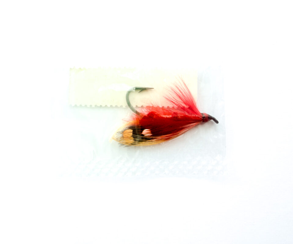 Alternative view of Hardy of Alnwick, Redy Sandy, Fully Dressed Salmon Fly 2 (Unused, In Original Sealed Packet, c.1960s)