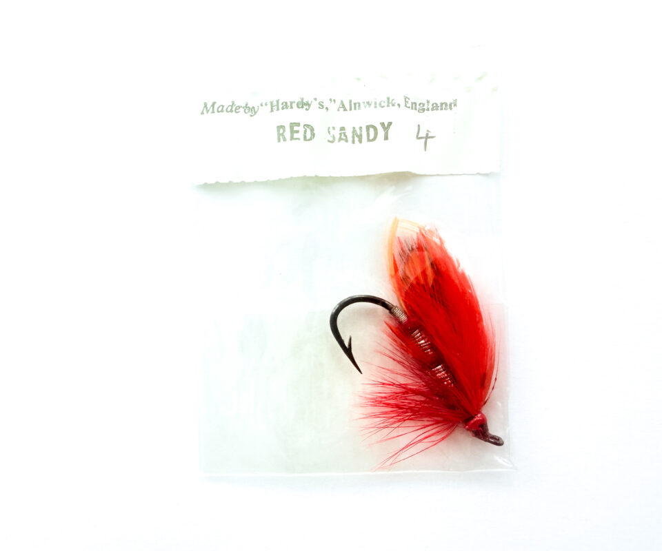 Hardy of Alnwick, Redy Sandy, Fully Dressed Salmon Fly 4 (Unused, In Original Sealed Packet, c.1960s)