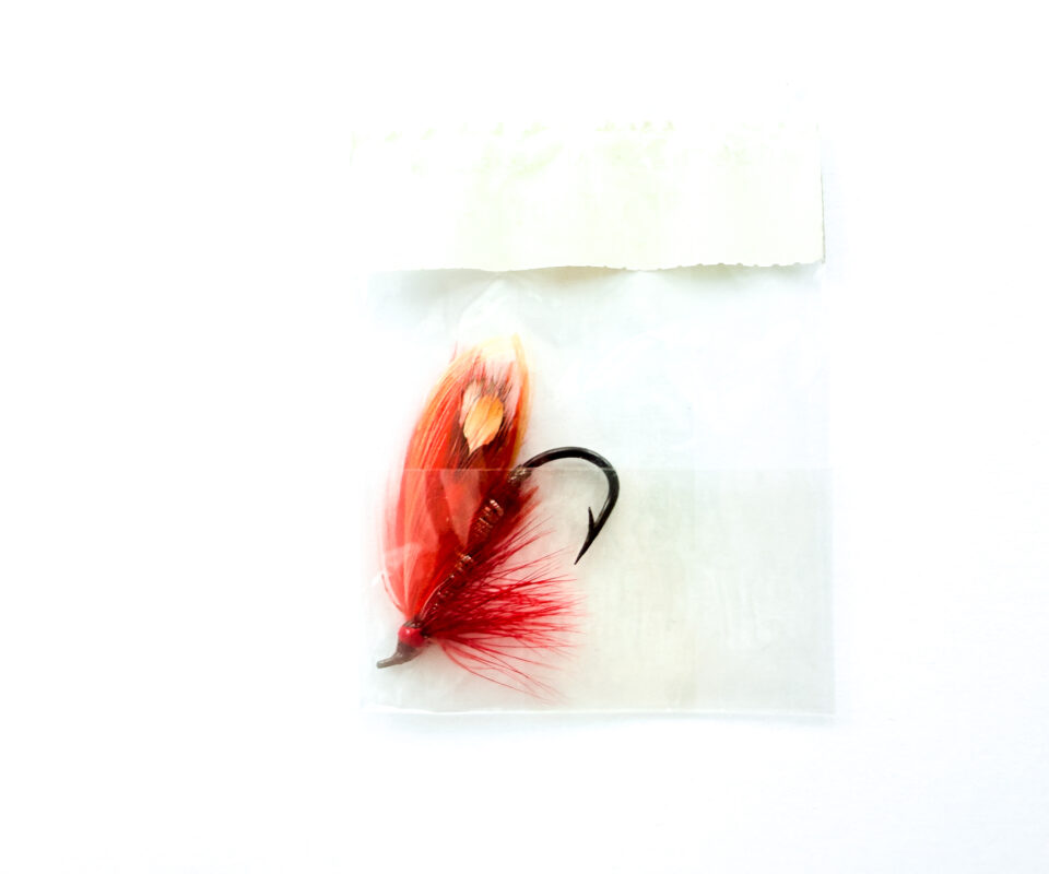 Alternative view of Hardy of Alnwick, Redy Sandy, Fully Dressed Salmon Fly 4 (Unused, In Original Sealed Packet, c.1960s)