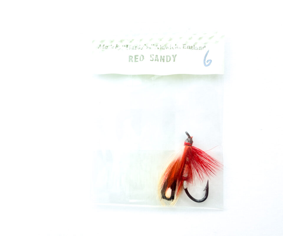 Hardy of Alnwick, Redy Sandy, Fully Dressed Salmon Fly 6 (Unused, In Original Sealed Packet, c.1960s)