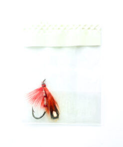 Alternative view of Hardy of Alnwick, Red Sandy, Fully Dressed Salmon Fly 6 (Unused, In Original Sealed Packet, c.1960s)