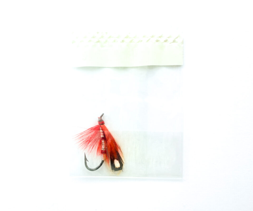 Alternative view of Hardy of Alnwick, Redy Sandy, Fully Dressed Salmon Fly 6 (Unused, In Original Sealed Packet, c.1960s)