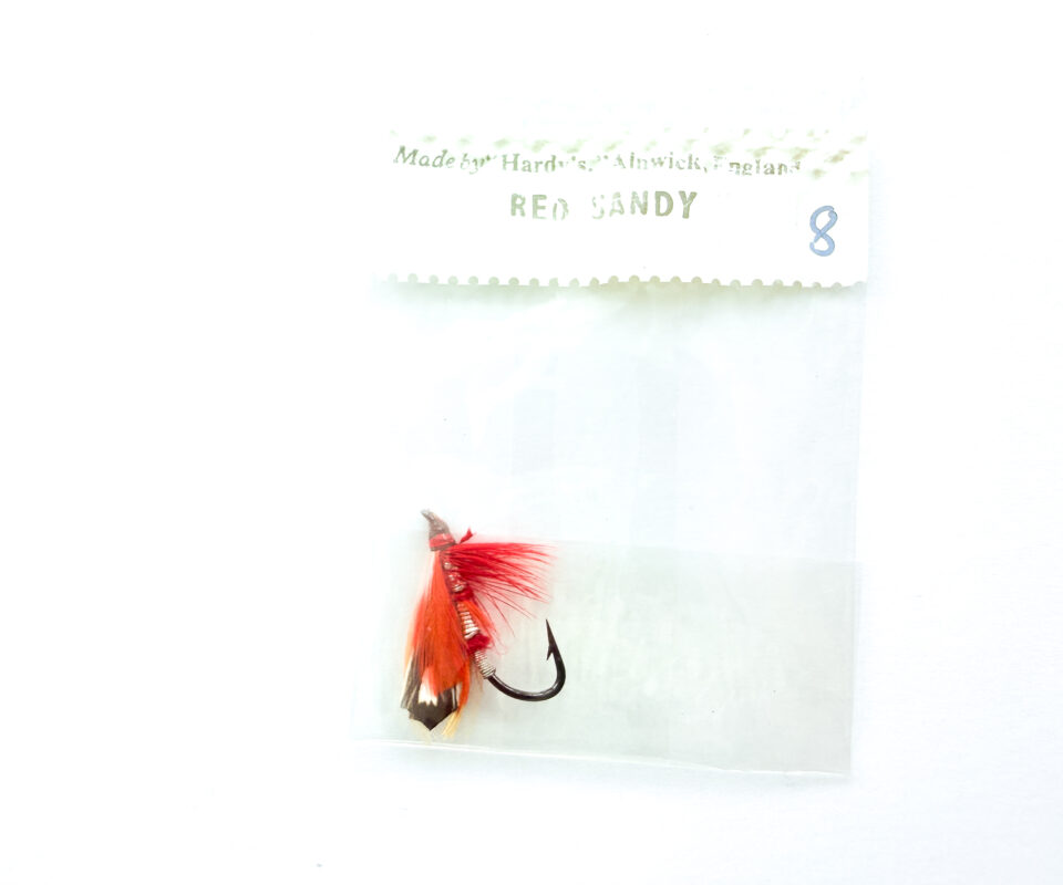 Hardy of Alnwick, Redy Sandy, Fully Dressed Salmon Fly 8 (Unused, In Original Sealed Packet, c.1960s)