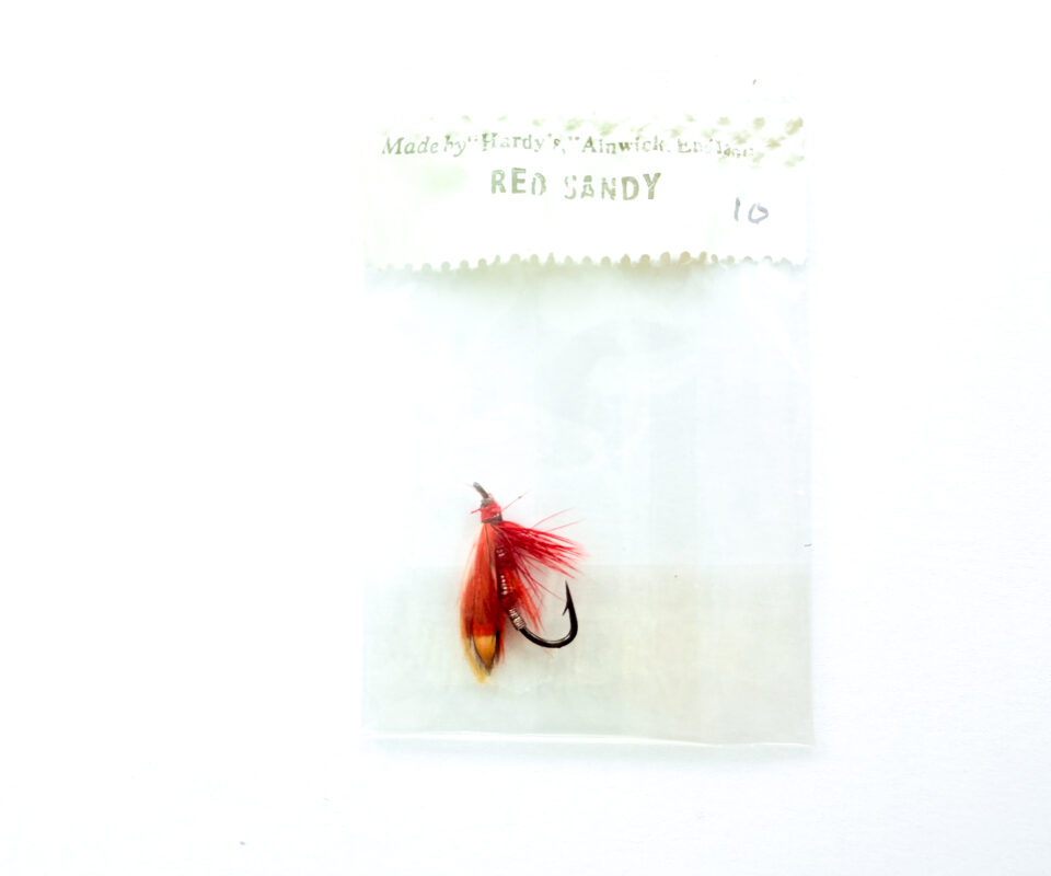 Hardy of Alnwick, Redy Sandy, Fully Dressed Salmon Fly 10 (Unused, In Original Sealed Packet, c.1960s)