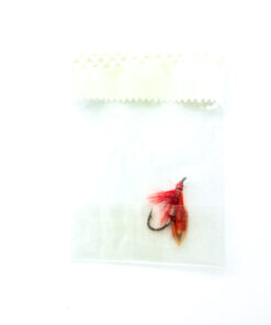Alternative view of Hardy of Alnwick, Red Sandy, Fully Dressed Salmon Fly 10 (Unused, In Original Sealed Packet, c.1960s)