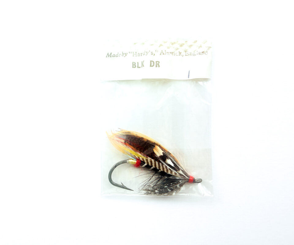 Hardy of Alnwick, Black Doctor, Fully Dressed Salmon Fly 1 (Unused, c.1960s)