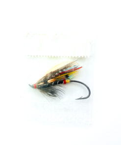 Alternative view of Hardy of Alnwick, Black Doctor (LW), Fully Dressed Salmon Fly 2 (Unused, c.1960s)
