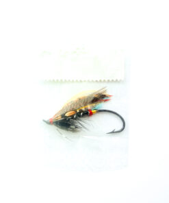 Alternative view of Hardy of Alnwick, Black Doctor (LW), Fully Dressed Salmon Fly 2 (Unused, c.1960s)