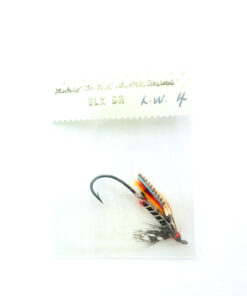 Hardy of Alnwick, Black Doctor (LW), Fully Dressed Salmon Fly 4 (Unused, c.1960s)