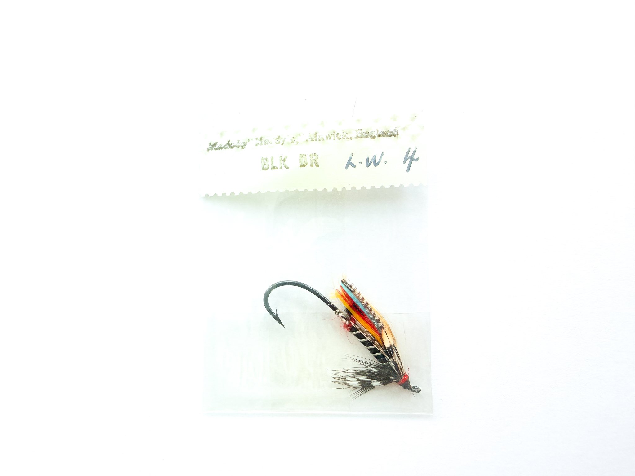 Hardy of Alnwick, Black Doctor (LW), Fully Dressed Salmon Fly 4 (Unused, c.1960s)