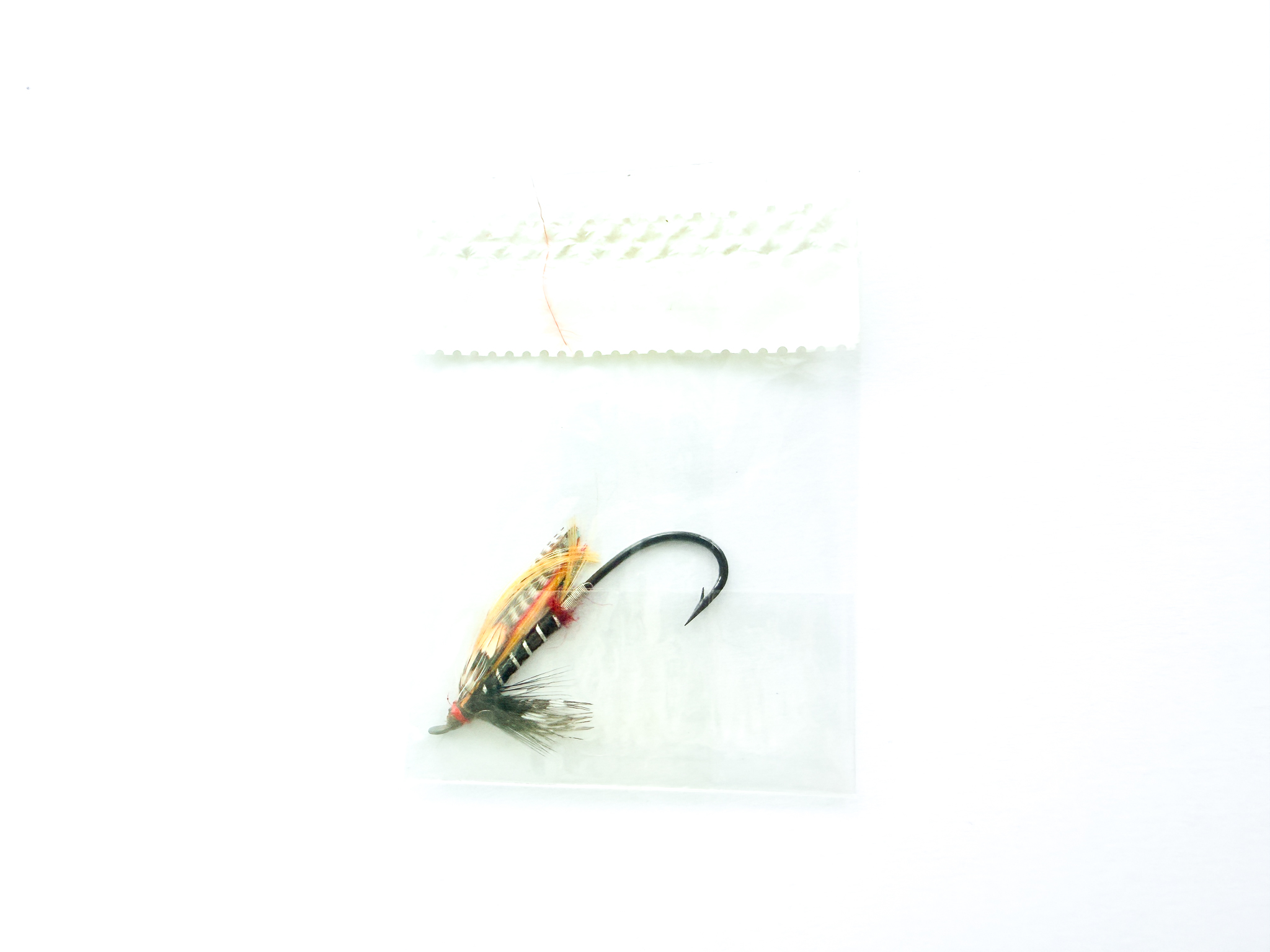 Hardy of Alnwick, Black Doctor (LW), Fully Dressed Salmon Fly 4 (Unused, c.1960s) - Image 2
