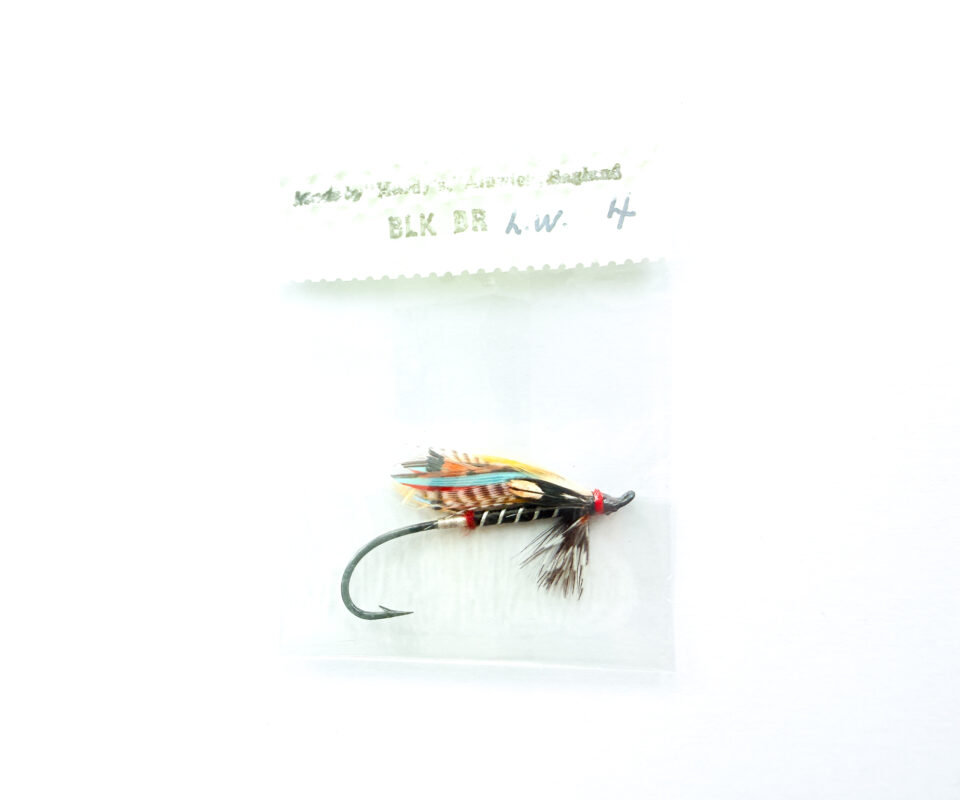 Hardy of Alnwick, Black Doctor (LW), Fully Dressed Salmon Fly 4 (Unused, c.1960s)