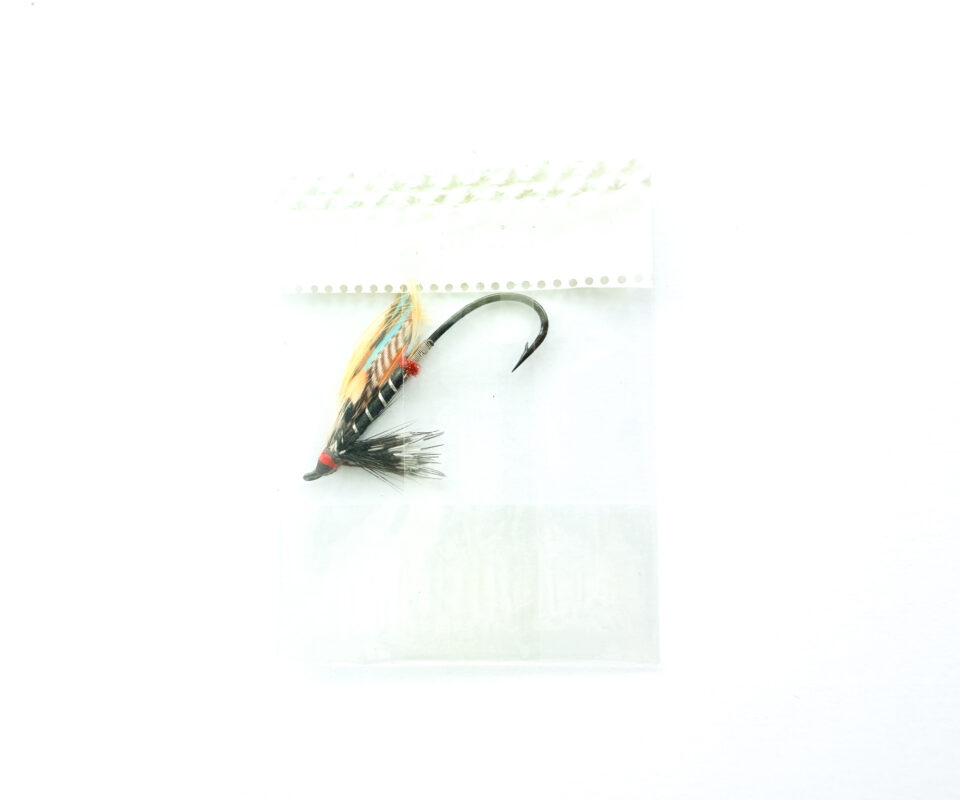 Alternative view of Hardy of Alnwick, Black Doctor (LW), Fully Dressed Salmon Fly 4 (Unused, c.1960s)