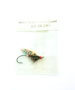 Hardy of Alnwick, Black Doctor (LW), Fully Dressed Salmon Fly 6 (Unused, c.1960s)